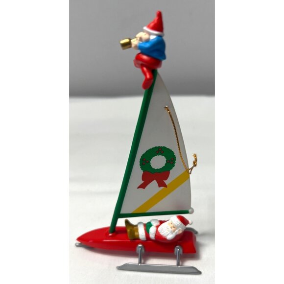 Santas Best Christmas Charmers Glide Tidings First Edition Collectible Ornament - Picture 1 of 4